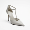 Escarpin à bride Zara bleu clair