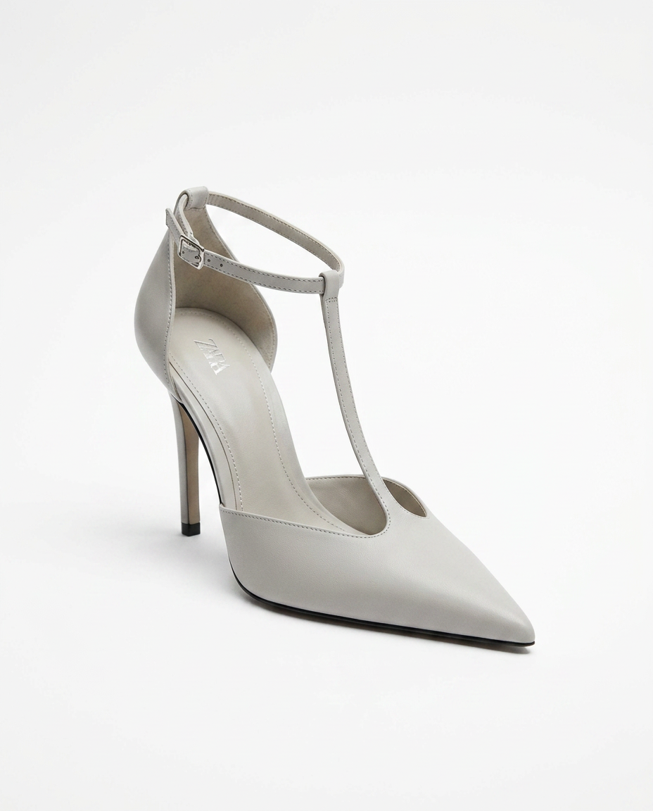 Escarpin à bride Zara bleu clair | KTHSHOP