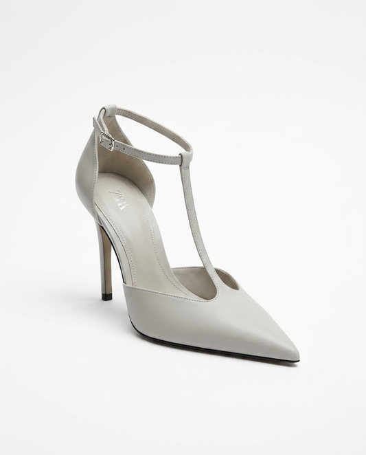 Escarpin à bride Zara bleu clair | KTHSHOP