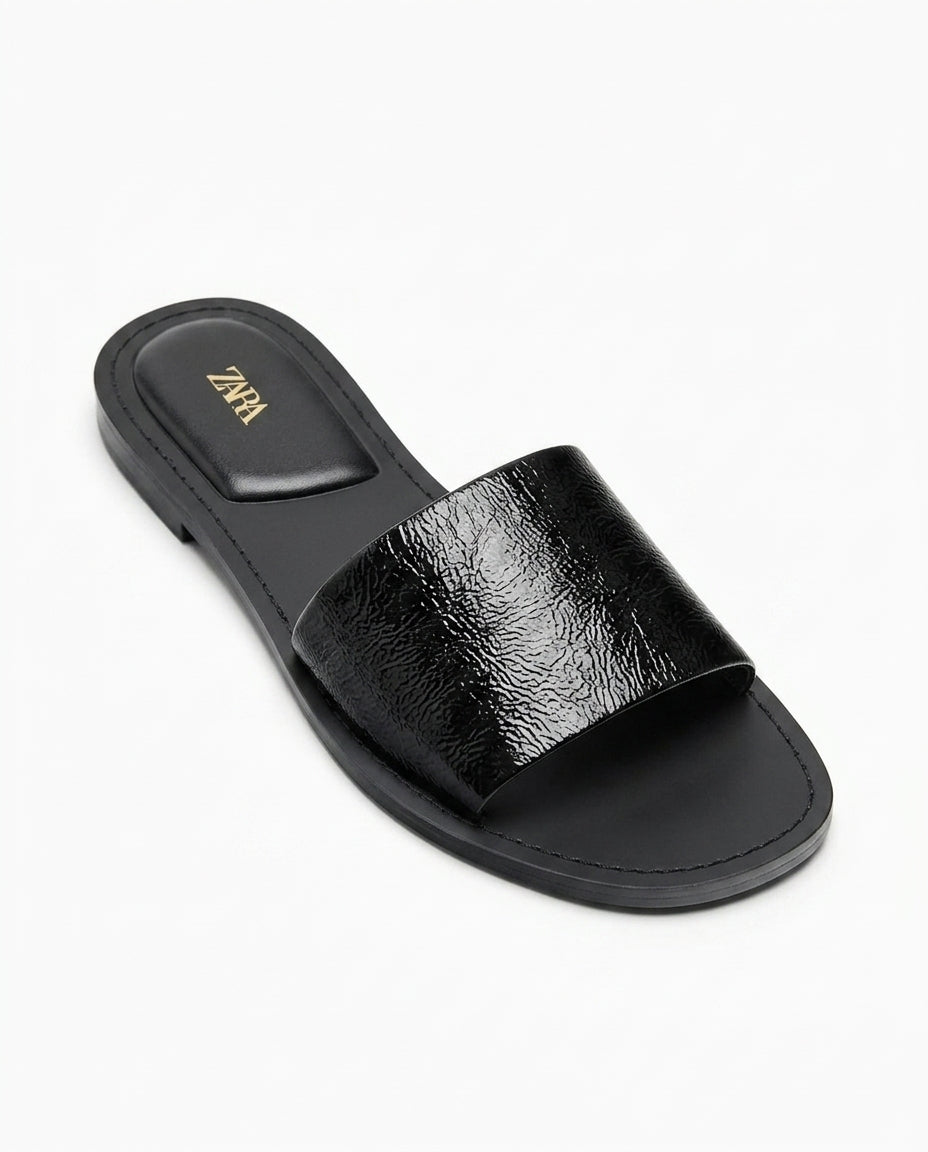Sandales Zara noires | KTHSHOP