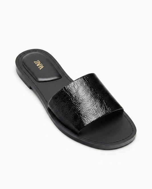Sandales Zara noires | KTHSHOP
