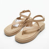 Sandale beige à brides Mango