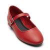 Ballerines rouges à bride style Mary Jane