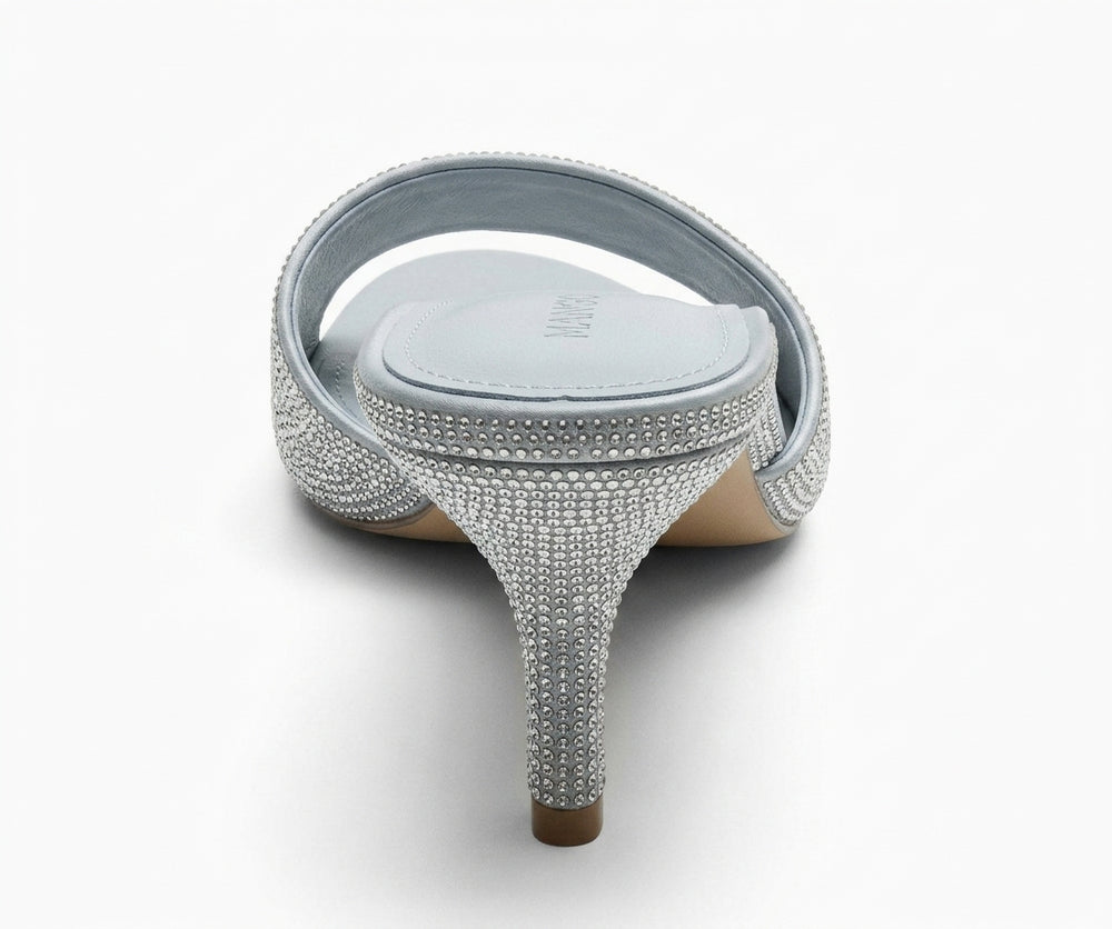 Mule à talon Mango avec strass