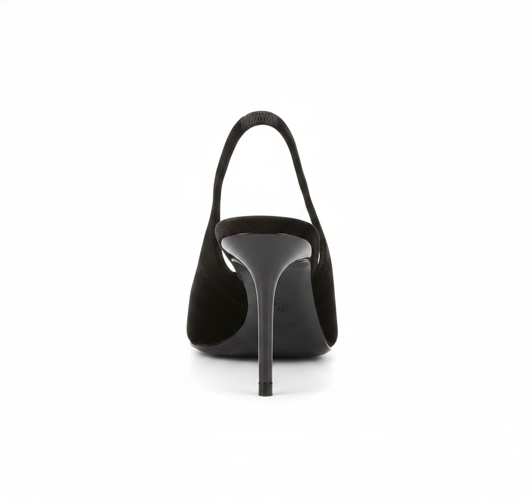 Escarpins slingback marron Mango