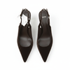 Escarpins slingback Marron Mango