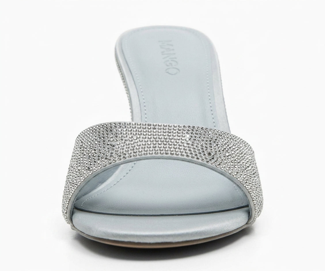 Mule à talon Mango avec strass