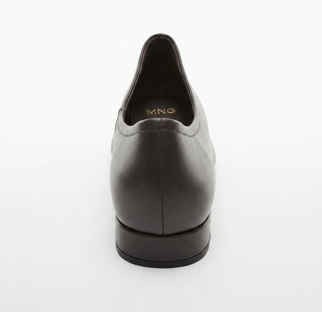 MNG Chaussures plates grises