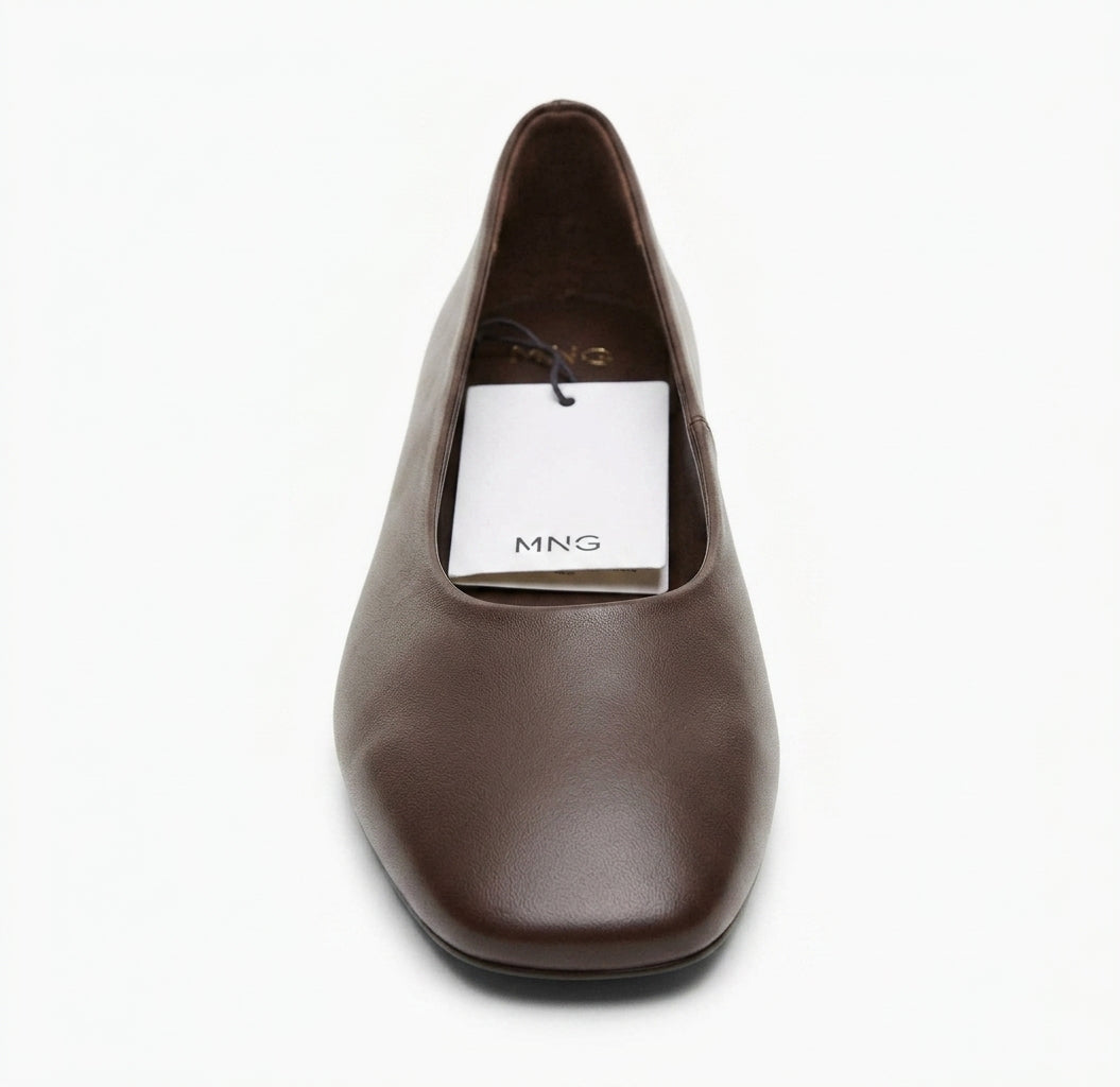 MNG Chaussures plates grises