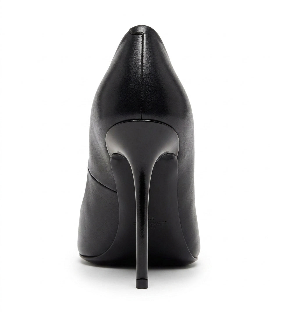 Escarpin noir à talon aiguille