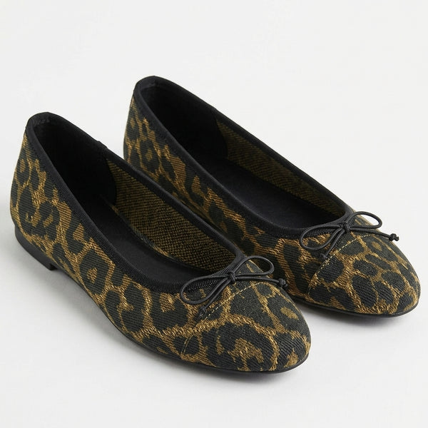 Ballerines imprimé léopard