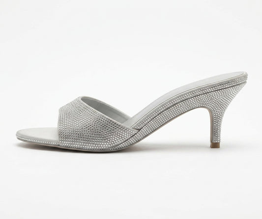 Mule à talon Mango avec strass